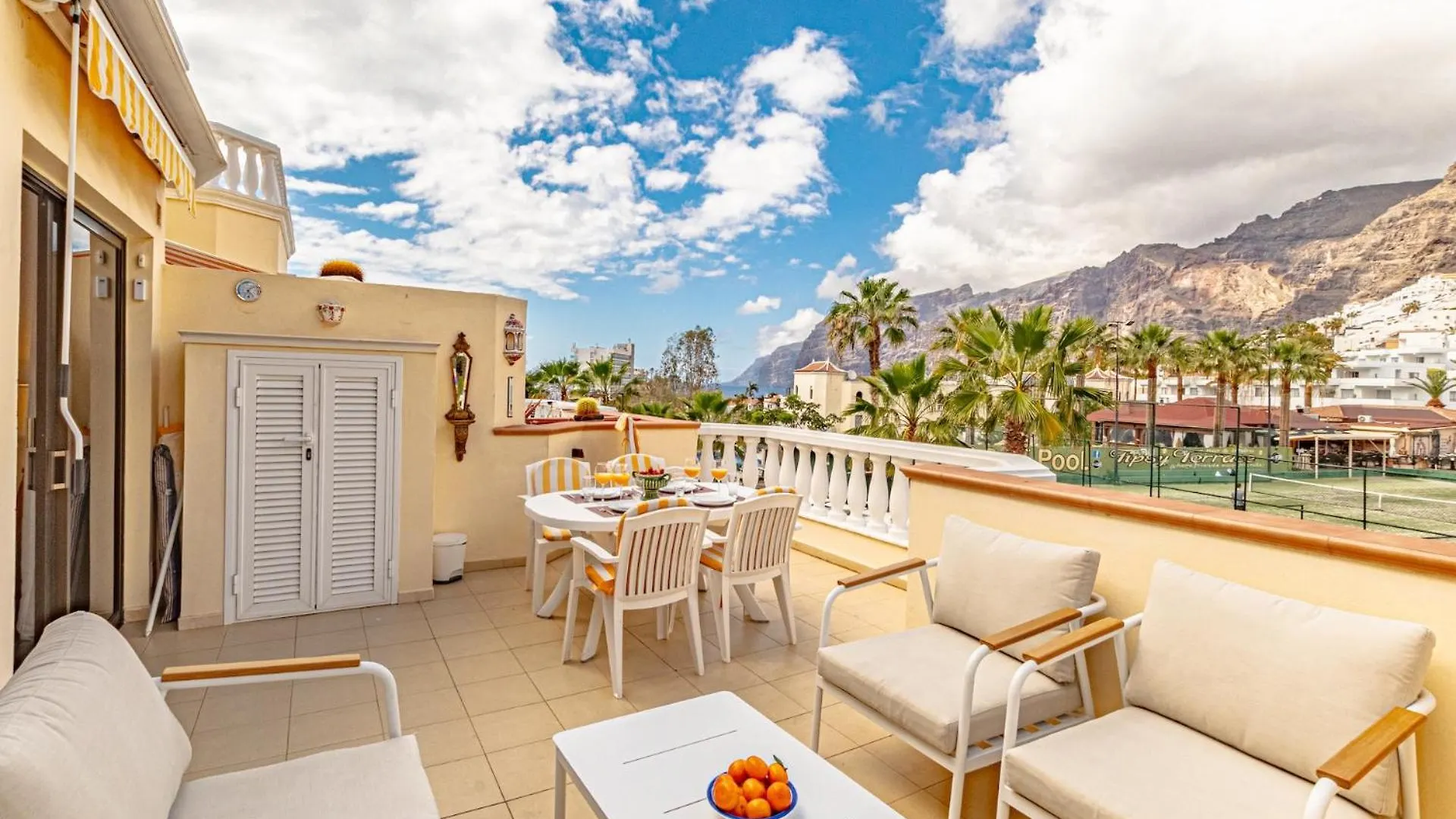 Jazmin Cliff View Terrace By Dream Homes Tenerife Acantilado de los Gigantes Lejlighed